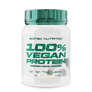 Scitec Nutrition  100% Vegan Protein (1000g, ваниль) 8436046977595