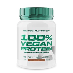 Scitec Nutrition  100% Vegan Protein (1000g, шоколад) 8436046977643