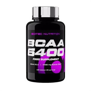 Scitec Nutrition  BCAA 6400 (125tbl) 8436046977622