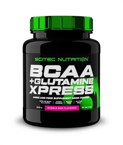 Scitec Nutrition  BCAA + Glutamine Xpress (600g вк.бубль_гум) 8436046977596