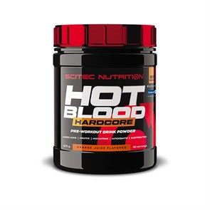 Scitec Nutrition  Hot Blood Hardcore (375g апельсиновый сок) 8436046977664
