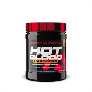 Scitec Nutrition  Hot Blood Hardcore (375g черная смородина-ягоды годжи) 8436046977602