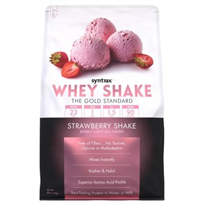 Syntrax Whey Shake 2270 г - Клубничный коктейль 8436046977902