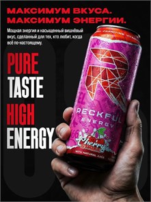 Reckful ® Energy Drink 450ml (Cherry Strike) X364524329
