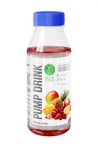 Nature Foods Pump Drink Напиток безалкогольный негазированный Pump complex 240ml (Тропический пунш) Годно до 19.08.2026 8436046978109