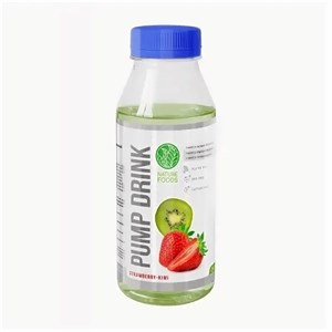 Nature Foods Pump Drink Напиток безалкогольный негазированный Pump complex 240ml (Клубника-киви) Годно до 08.08.2026 8436046978110