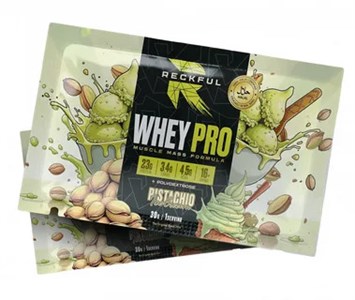 Reckful ® Whey PRO + Polydextrose 1 serv - Фисташка 8436046978131