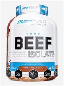 Everbuild Nutrition 100% Beef Isolate 1816г - шоколадный коктейль делюкс 8436046978311