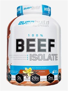 Everbuild Nutrition 100% Beef Isolate 1816г - французский ванильный коктейль 8436046978310