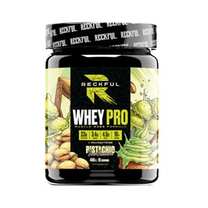 RECKFUL Whey + Polydextrose 450г - фисташка 8436046978662