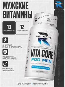 RECKFUL Vita Core for men 60 капс. 8436046978475