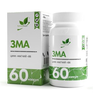 Natural Supp ЗМА 60 капс. 00-00000415
