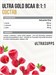 Ultrasupps Ultra Gold BCAA 8:1:1 300г - малина 22224