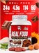 RECKFUL Real Food Protein isolate-mix NO lactose 1800г - шоколад 8436046977695