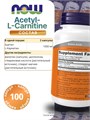NOW Acetyl L-Carnitine 500 mg 100 капс 7418