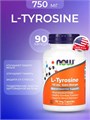 NOW L-TYROSINE 750mg 90 капсул 296512