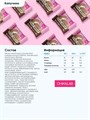 CHIKALAB Печенье неглазированное с начинкой 50г - бисквит капучино ЧК282