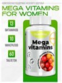 Quamtrax Mega Vitamins for Women 60 таб 27080