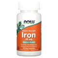 NOW Iron Double Strength 90 капс. 29152