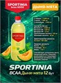 Sportinia Напиток BCAA 6000 500мл - дыня-мята 09509