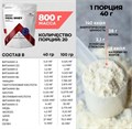 RED STAR LABS Basic Meal Whey 800 г - банан 09833