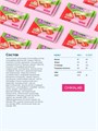 CHIKALAB Молочный шоколад с клубникой и хрустящим тестом 100 г ЧК334