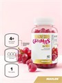 MAXLER «Magnesium gummies» (Grape Flavor) № 60 / БАД МАКСЛЕР «Магний гаммиз для детей» (вкус виноград) / 817359022849