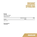 MAXLER «Organic Spirulina» № 180 / БАД МАКСЛЕР «Органическая Спирулина» / 817359020302