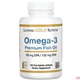 California Gold Nutrition Omega 800 Ultra-Concentrated 1000 мг 90 капс. X990109000