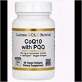 California Gold Nutrition CoQ-10 with PQQ  60 veg softgels 40393