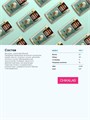 CHIKALAB Protein Chocolate 120 г - Драже фундук в белом шоколаде 04706