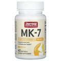 Jarrow Formulas MK-7 90 MCG, Витамин МК-7, 90 мгк, (60 капсул) 8436046977549