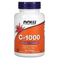 NOW Vitamin C 1000 mg 100 tablets X990109018