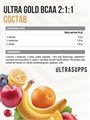 ULTRASUPPS Ultra Gold BCAA 2:1:1 300 г - фруктовый пунш 31032