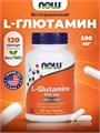 NOW L-Glutamine 500 мг 120 капс. 17758