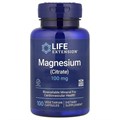 LIFE EXTENSION Magnesium (Citrate), 100 mg, 100 вег капс 40886