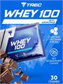 Trec Nutrition Whey 100 30 г - шоколад 30999