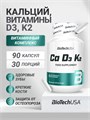 BioTech CA+D3+K2 90 caps X491615024