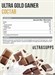 Ultrasupps Gold Gainer 2000 гр - шоколад Годно до 30.09.2026 8436046978030